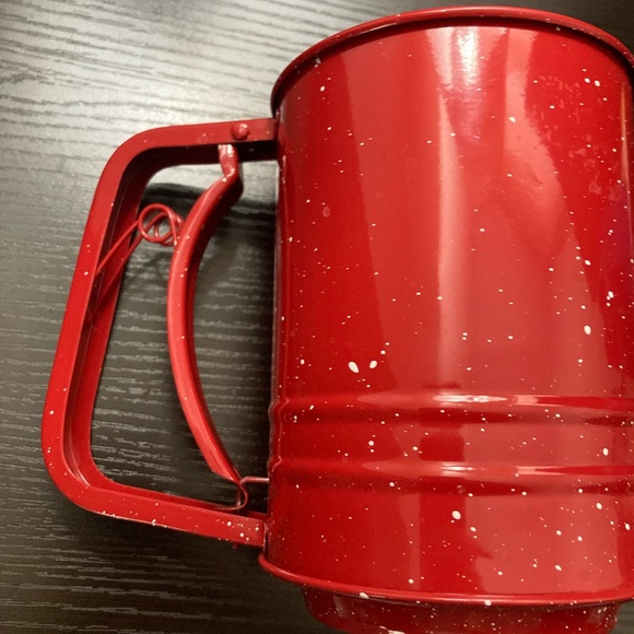 Kitchen Flour Sifter 3 Cup Spring Form Stainless Steel Flout Sifter